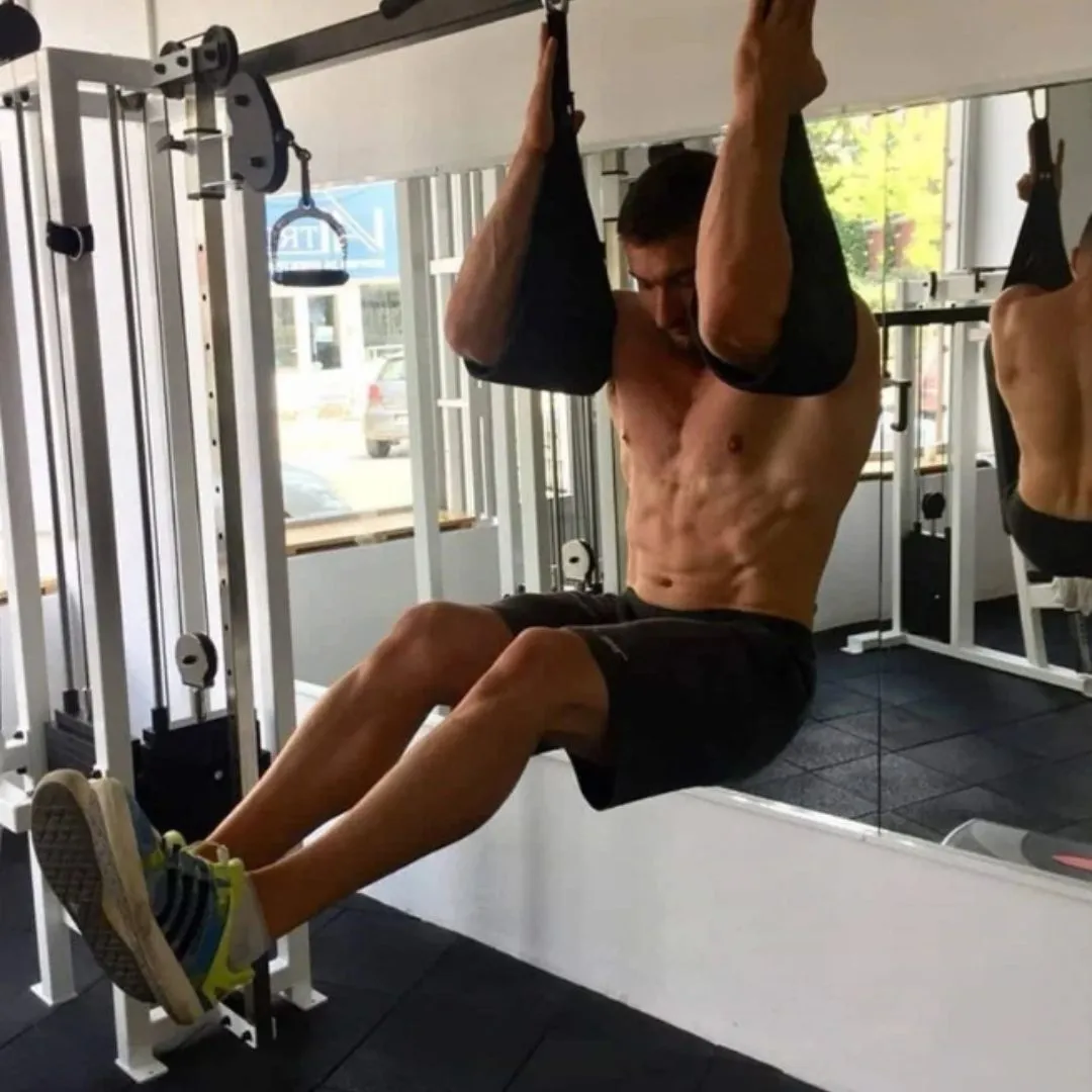 Abdominal Fitness Sling Straps for Hanging Pull-Ups, Home and Gym