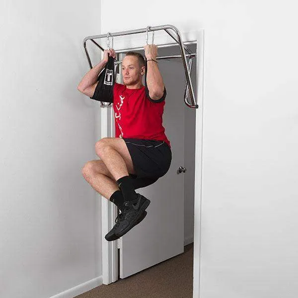 Adjustable Mount Doorway Pull Up Bar Forearm Back Shoulder Training
