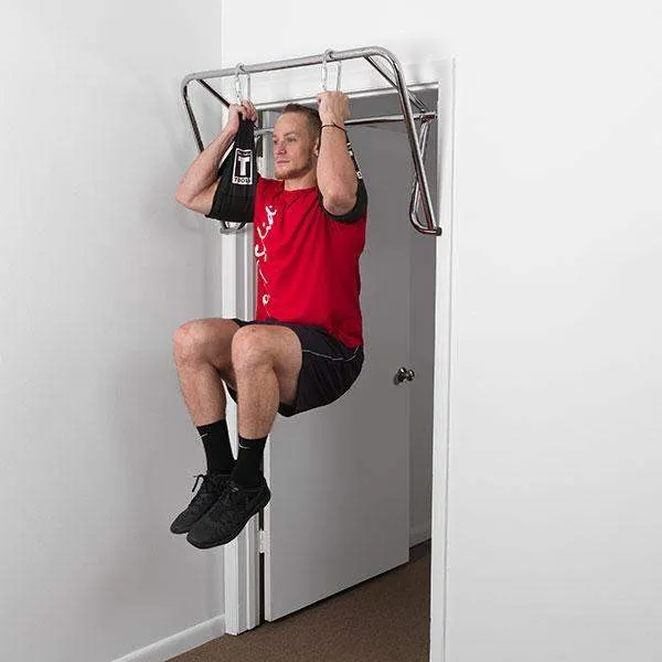 Adjustable Mount Doorway Pull Up Bar Forearm Back Shoulder Training