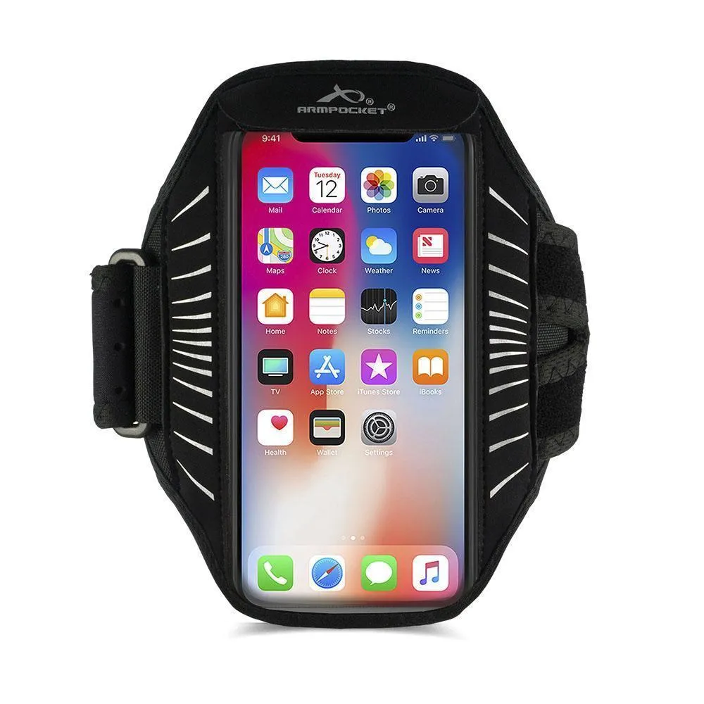 Armpocket Racer Edge, thin armband for iPhone 14/13/12/11/11 Pro/11 Pro Max, Galaxy Note 10/S20/S10  and other full-screen devices - SAVE 20%