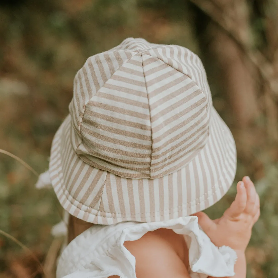 Bedheads Bucket Sunhat - Natural Stripe