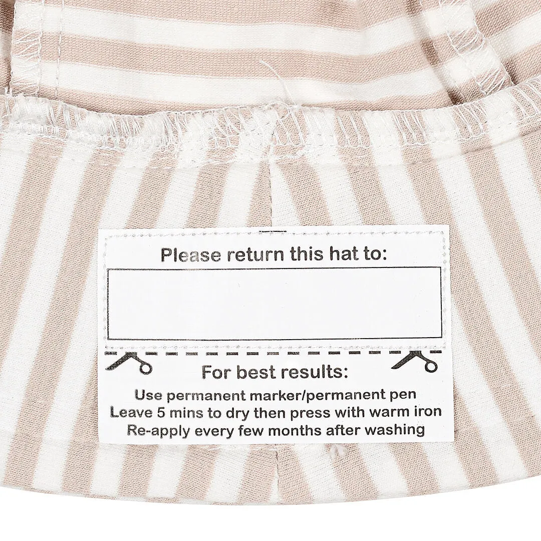 Bedheads Bucket Sunhat - Natural Stripe