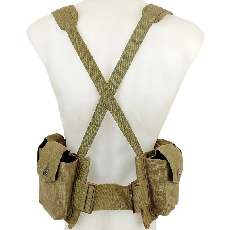 Belgian Army Canvas BAR Webbing Set