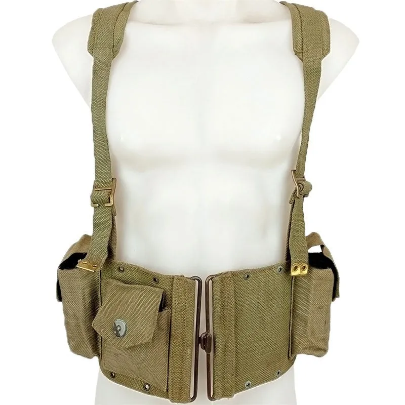Belgian Army Canvas BAR Webbing Set