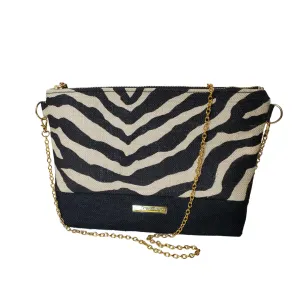 Black Zebra Crossbody