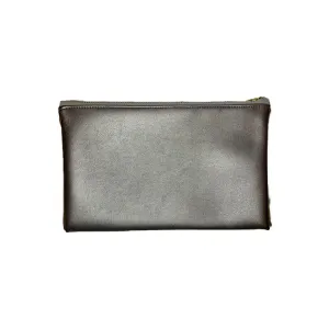 Callie Clutch in Metallic Pewter
