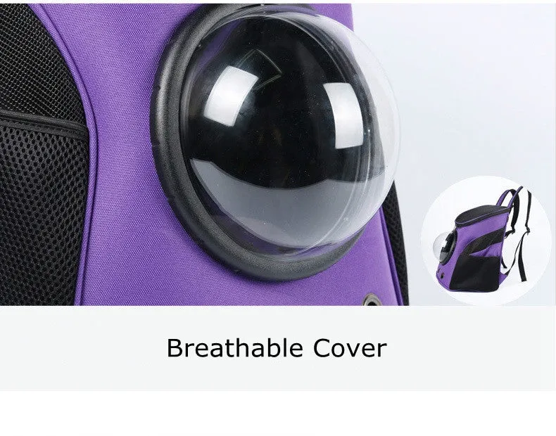 Cat or Dog Space Capsule Backpack
