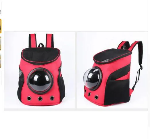 Cat or Dog Space Capsule Backpack