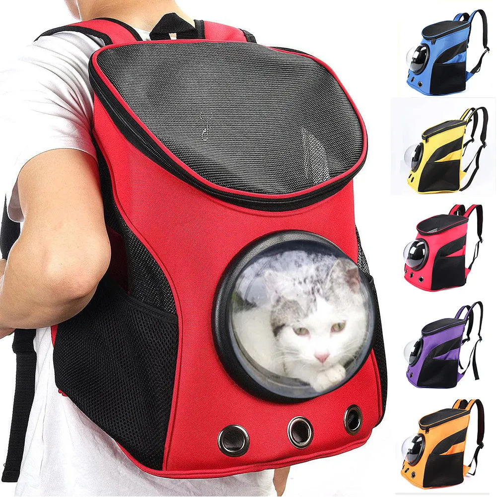 Cat or Dog Space Capsule Backpack