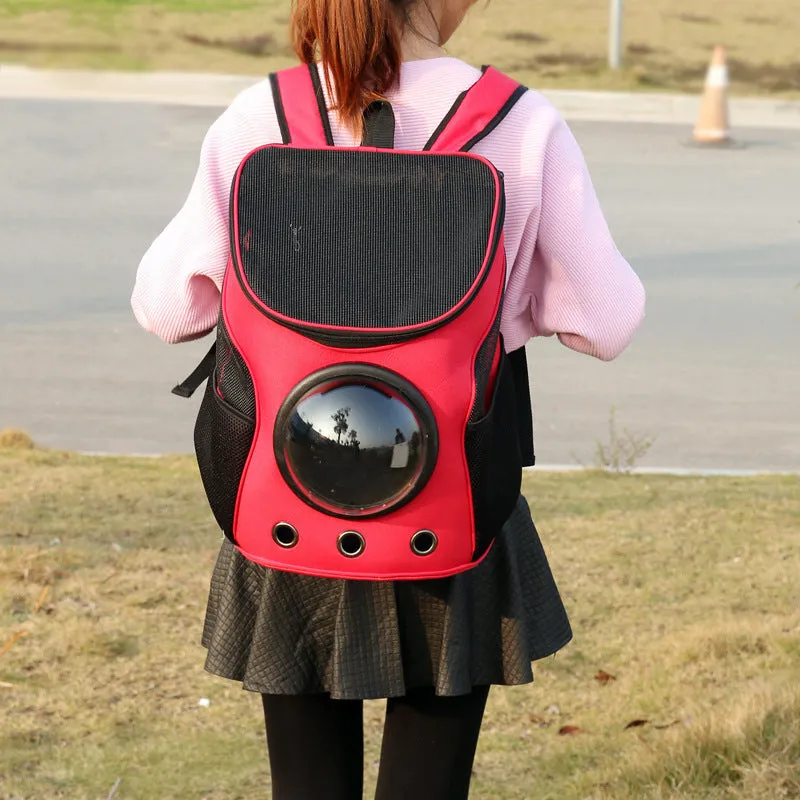 Cat or Dog Space Capsule Backpack
