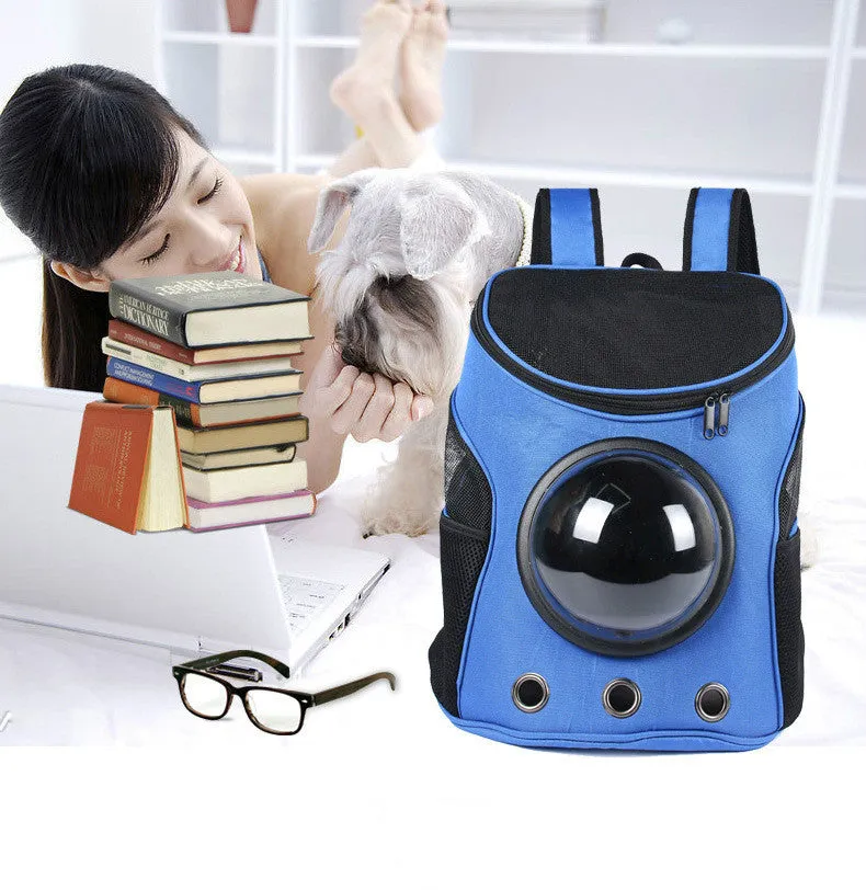 Cat or Dog Space Capsule Backpack