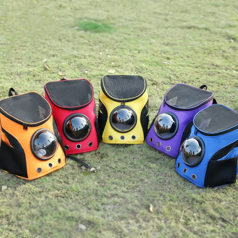 Cat or Dog Space Capsule Backpack