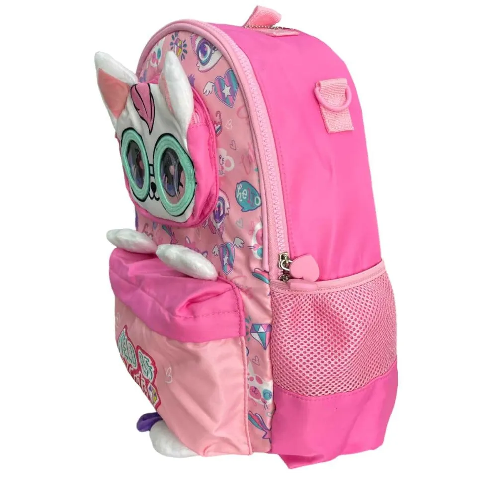 Cat Pink Backpack S-50