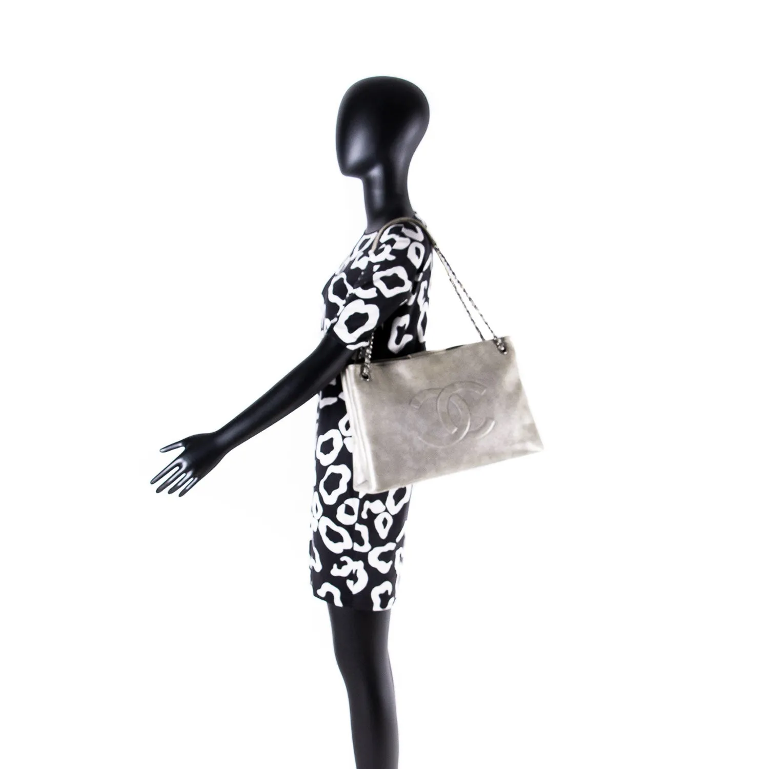 Chanel Iridescent Timeless Accordion Tote