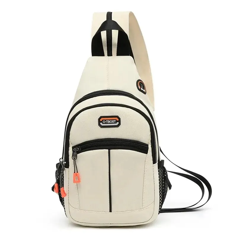 Chest Bag For Men And Women Can Be Worn With One Shoulder And Two Shoulder Crossbody Multifunctional Backpack. Fashion Chest Bag