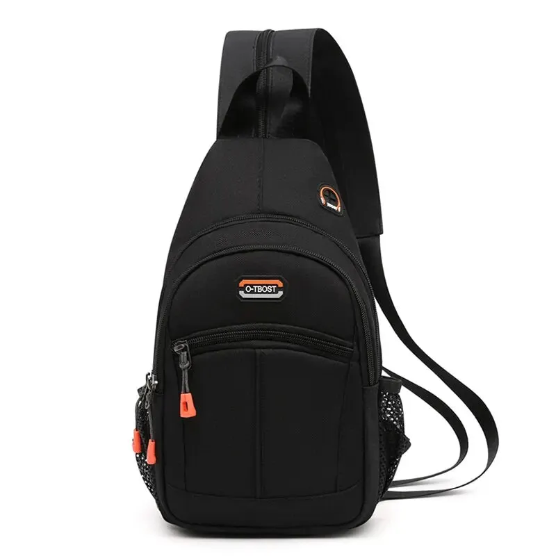 Chest Bag For Men And Women Can Be Worn With One Shoulder And Two Shoulder Crossbody Multifunctional Backpack. Fashion Chest Bag