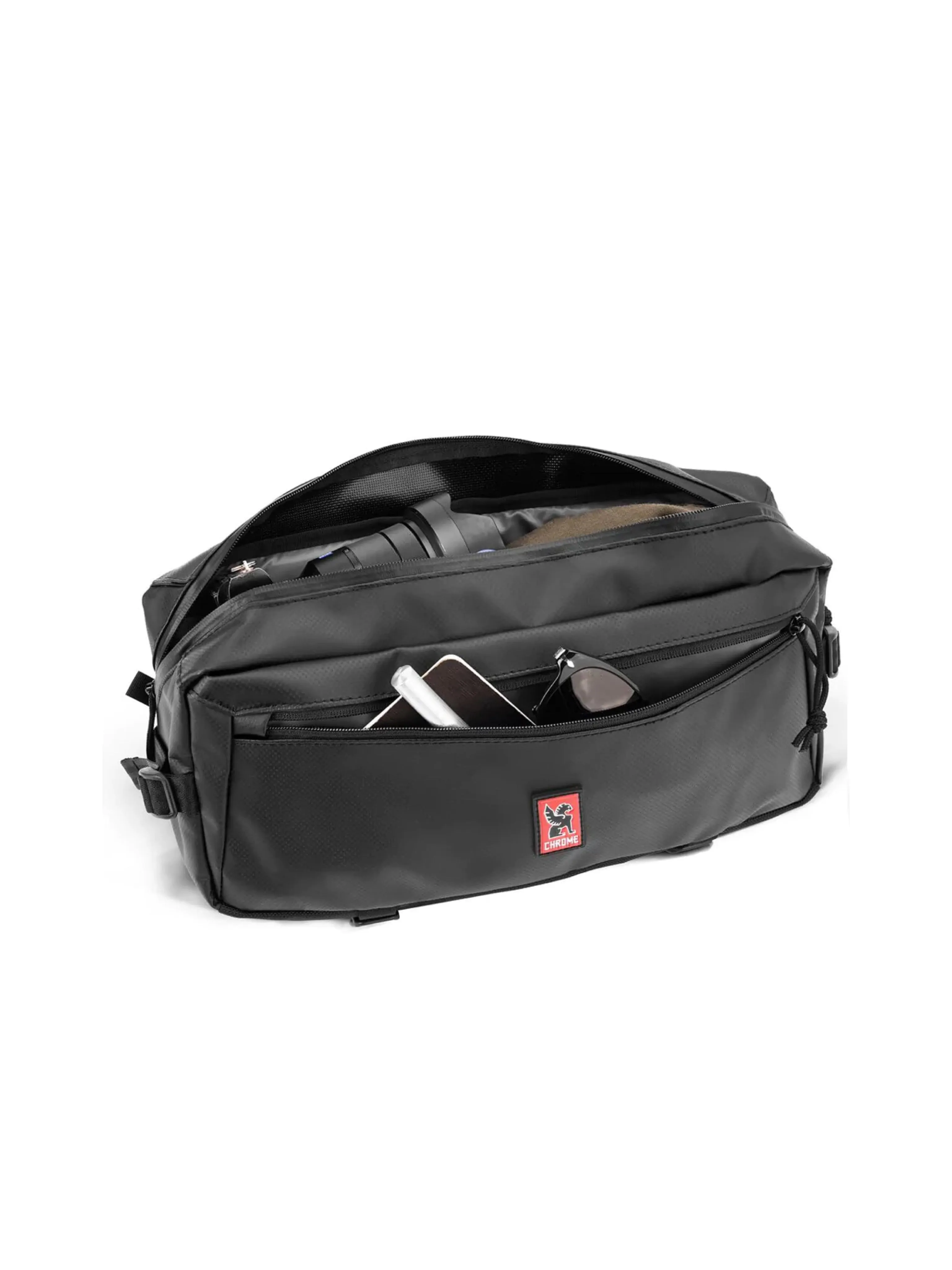 Chrome Industries Kadet Nylon Sling Bag Black Tarp
