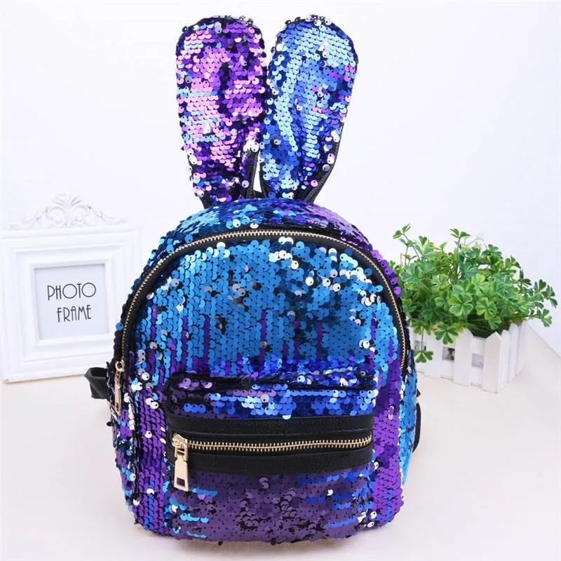 Cute Shiny Rabbit Ears Shoulder Bag