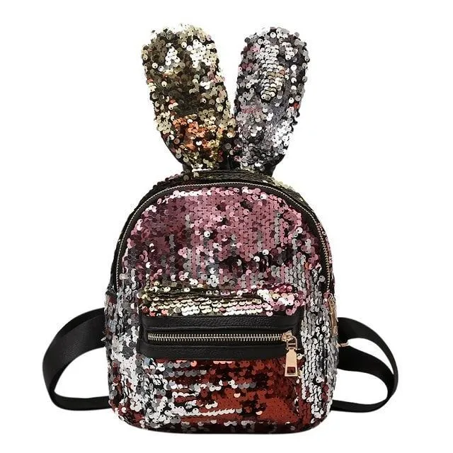 Cute Shiny Rabbit Ears Shoulder Bag