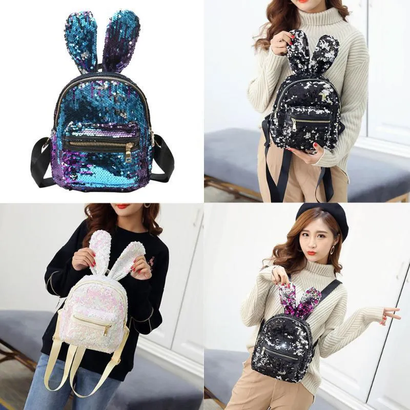 Cute Shiny Rabbit Ears Shoulder Bag
