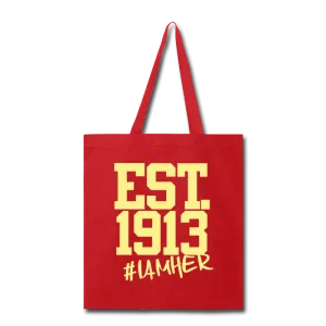 Delta Sigma Theta Inspired EST.1913 - Canvas Tote Bag