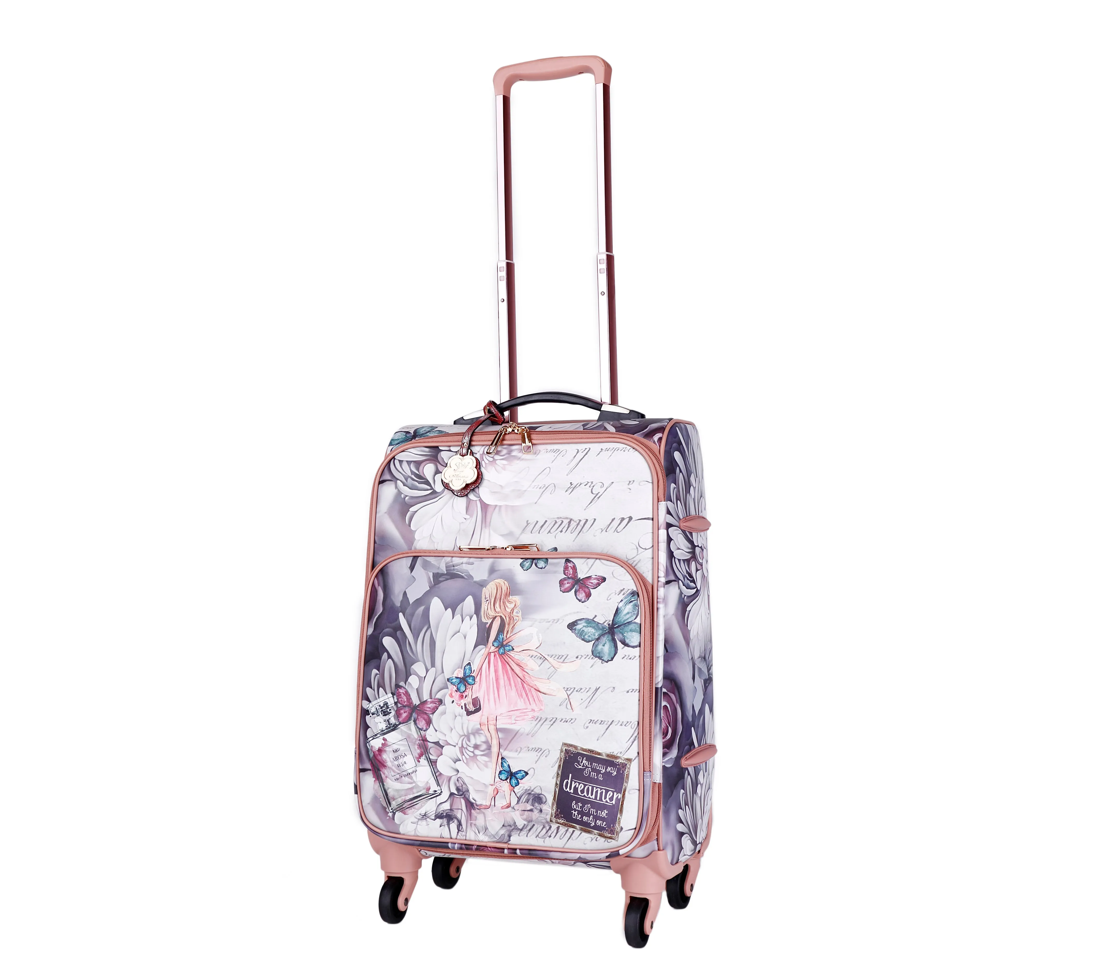Dreamers 3PC Set | Carry-on Suitcase Travel bag with Wheels [BFL6999-8102-WA]