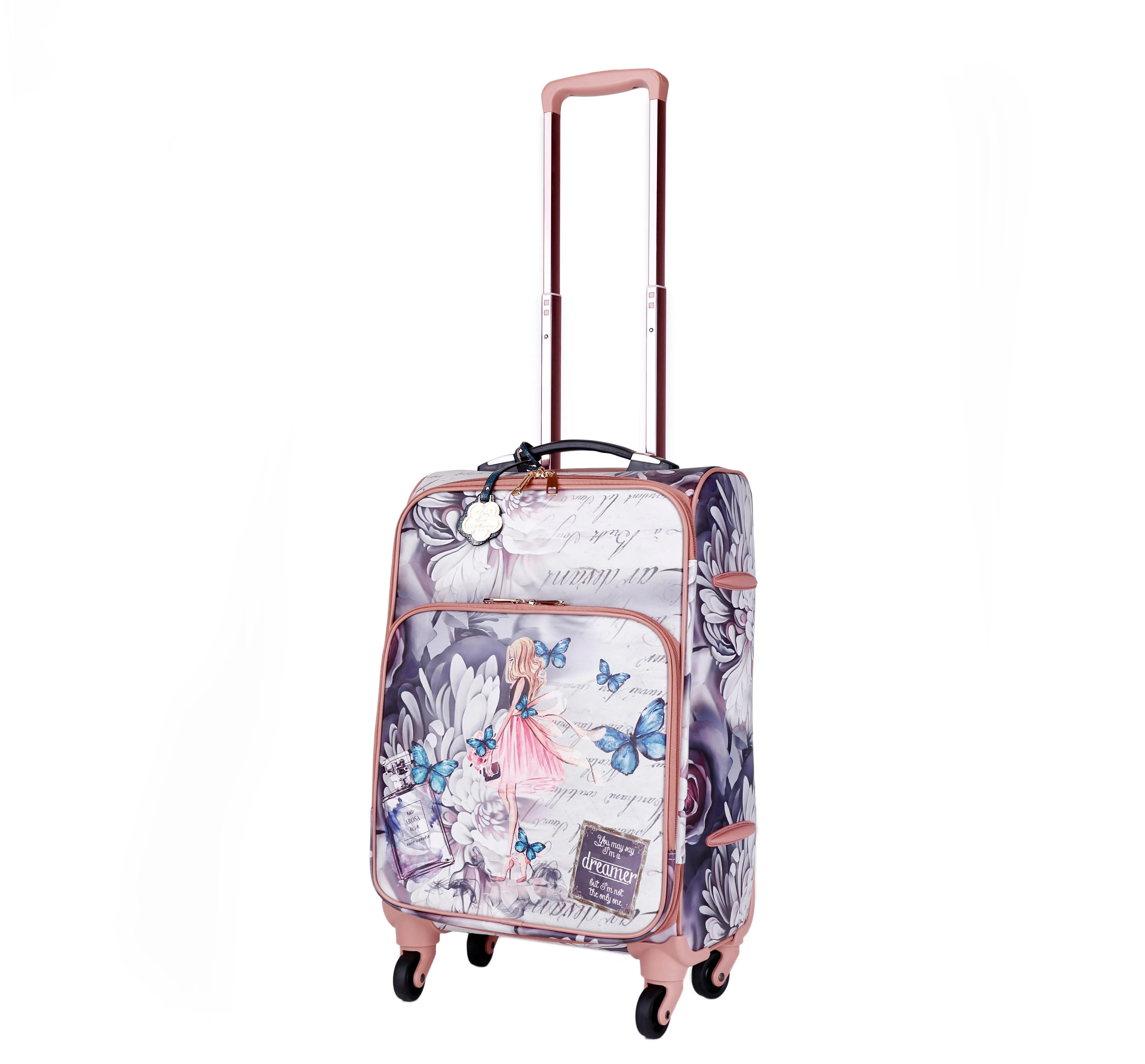 Dreamers 3PC Set | Carry-on Suitcase Travel bag with Wheels [BFL6999-8102-WA]