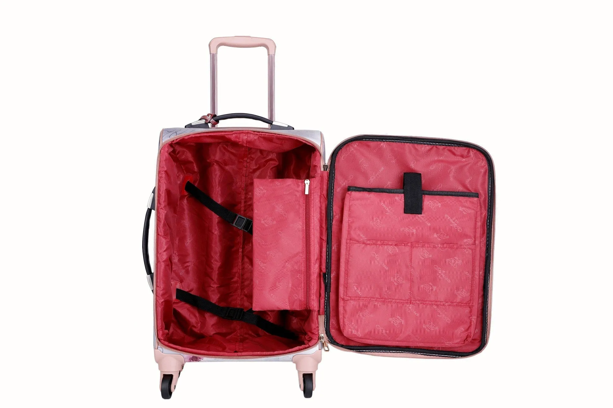 Dreamers 3PC Set | Carry-on Suitcase Travel bag with Wheels [BFL6999-8102-WA]
