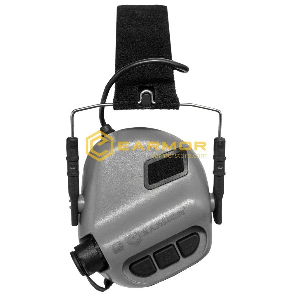 Earmor - M31 Tactical MOD3 Earmuff - Grey