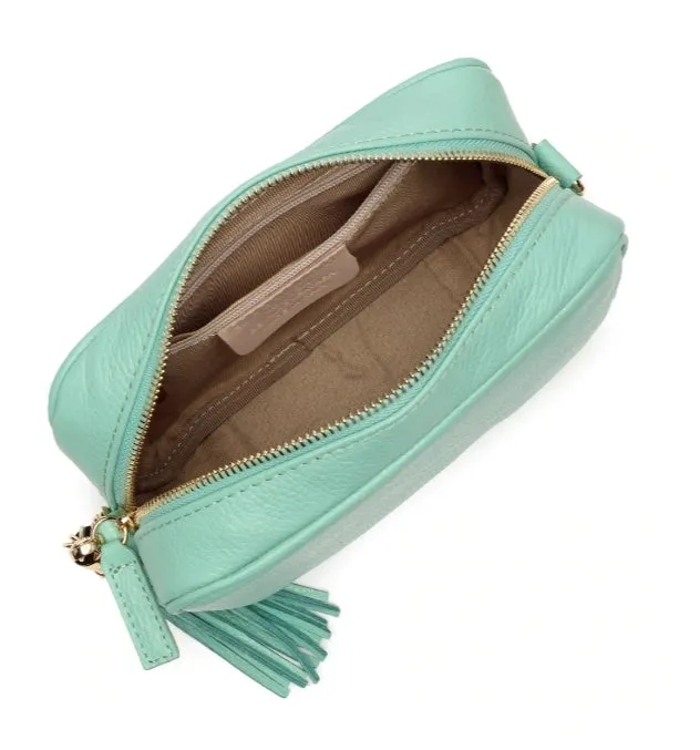 Elie Beaumont Aqua Leather Bag