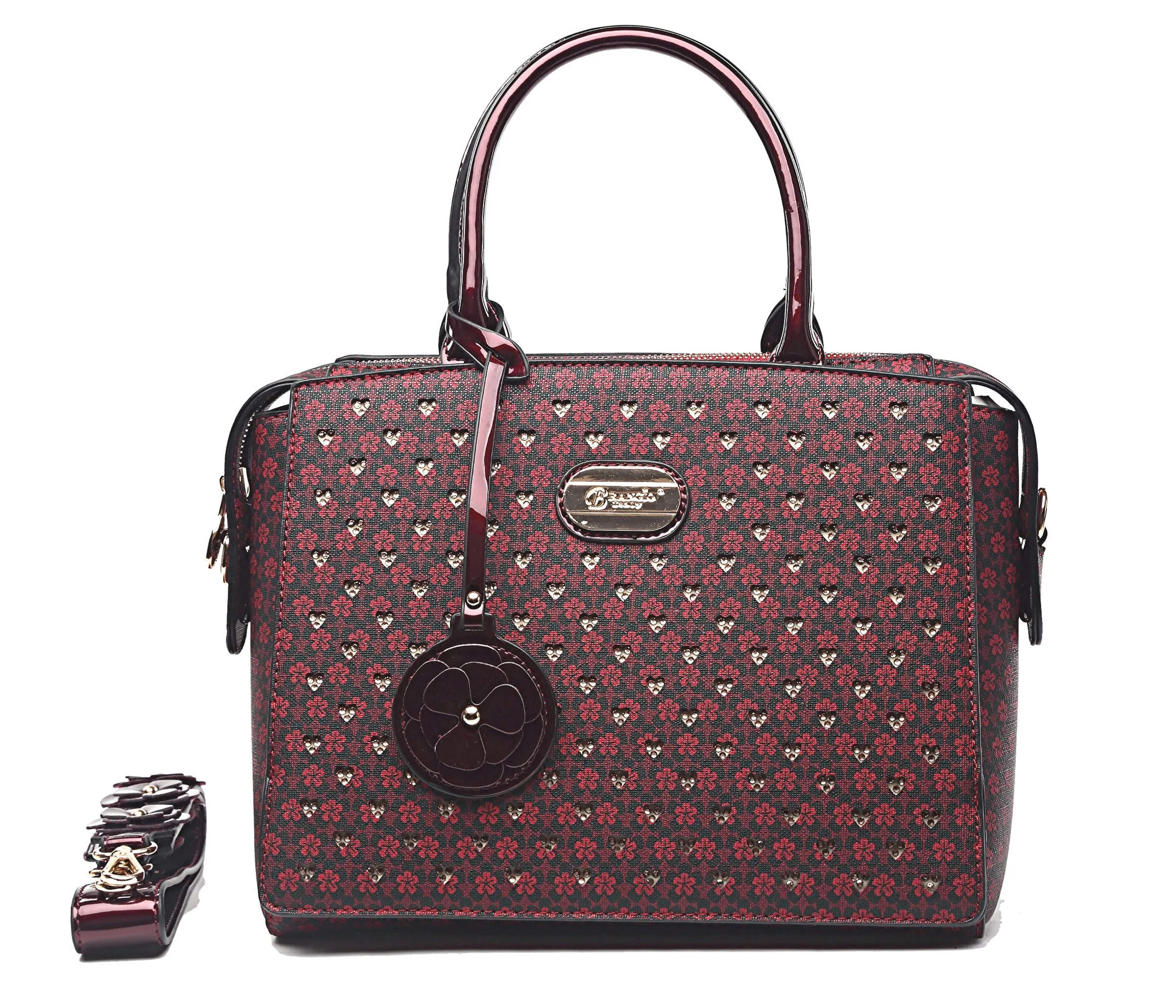 Galaxy Stars Crystal Stud Clover Tote Bag [RL3258]