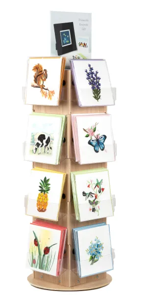 Greeting Card 16-Pocket Counter Display
