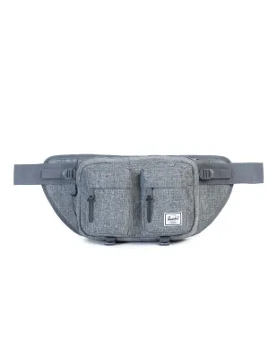 Herschel Eighteen Hip Pack 600D Poly Raven Crosshatch 6L