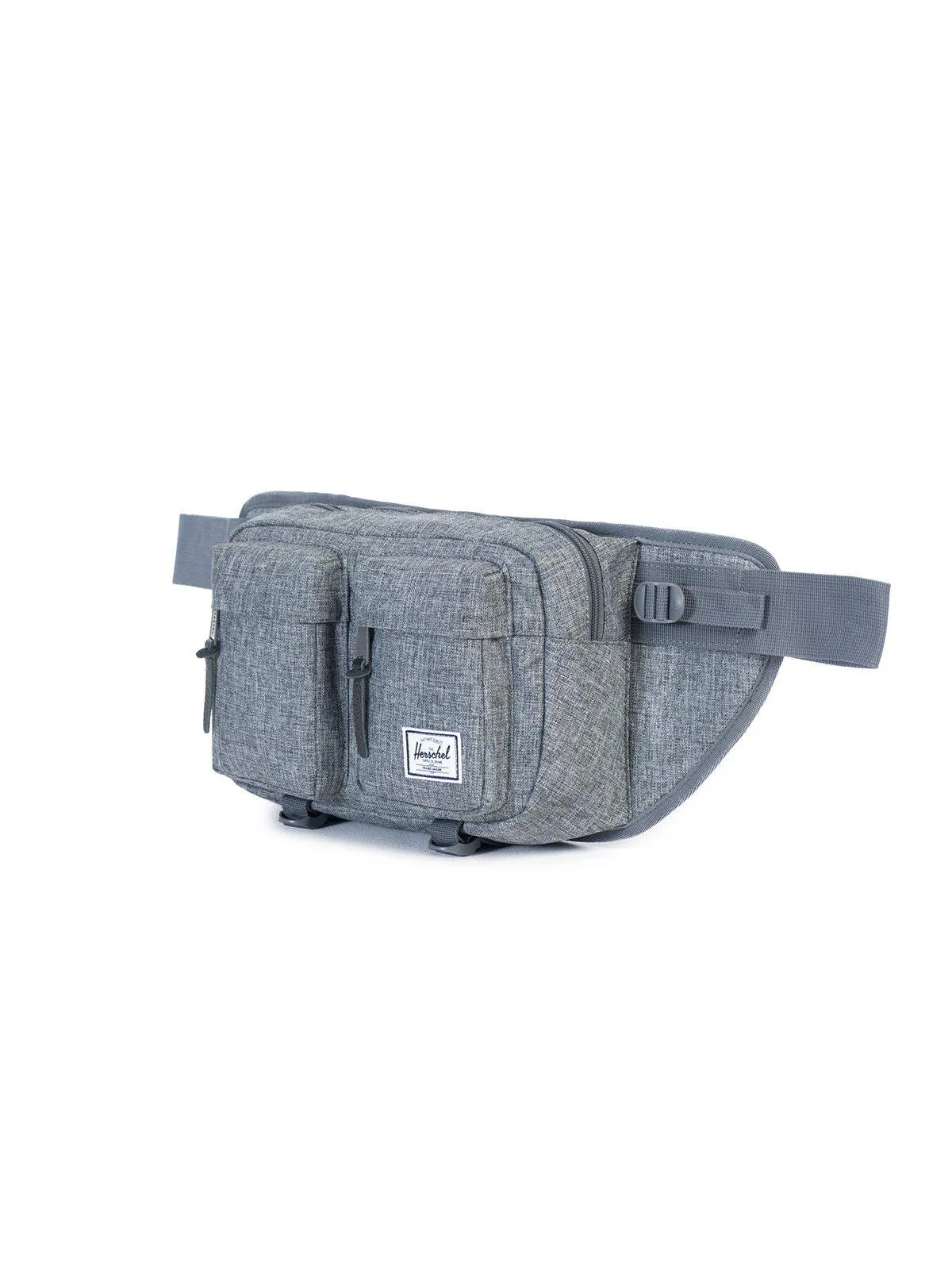 Herschel Eighteen Hip Pack 600D Poly Raven Crosshatch 6L