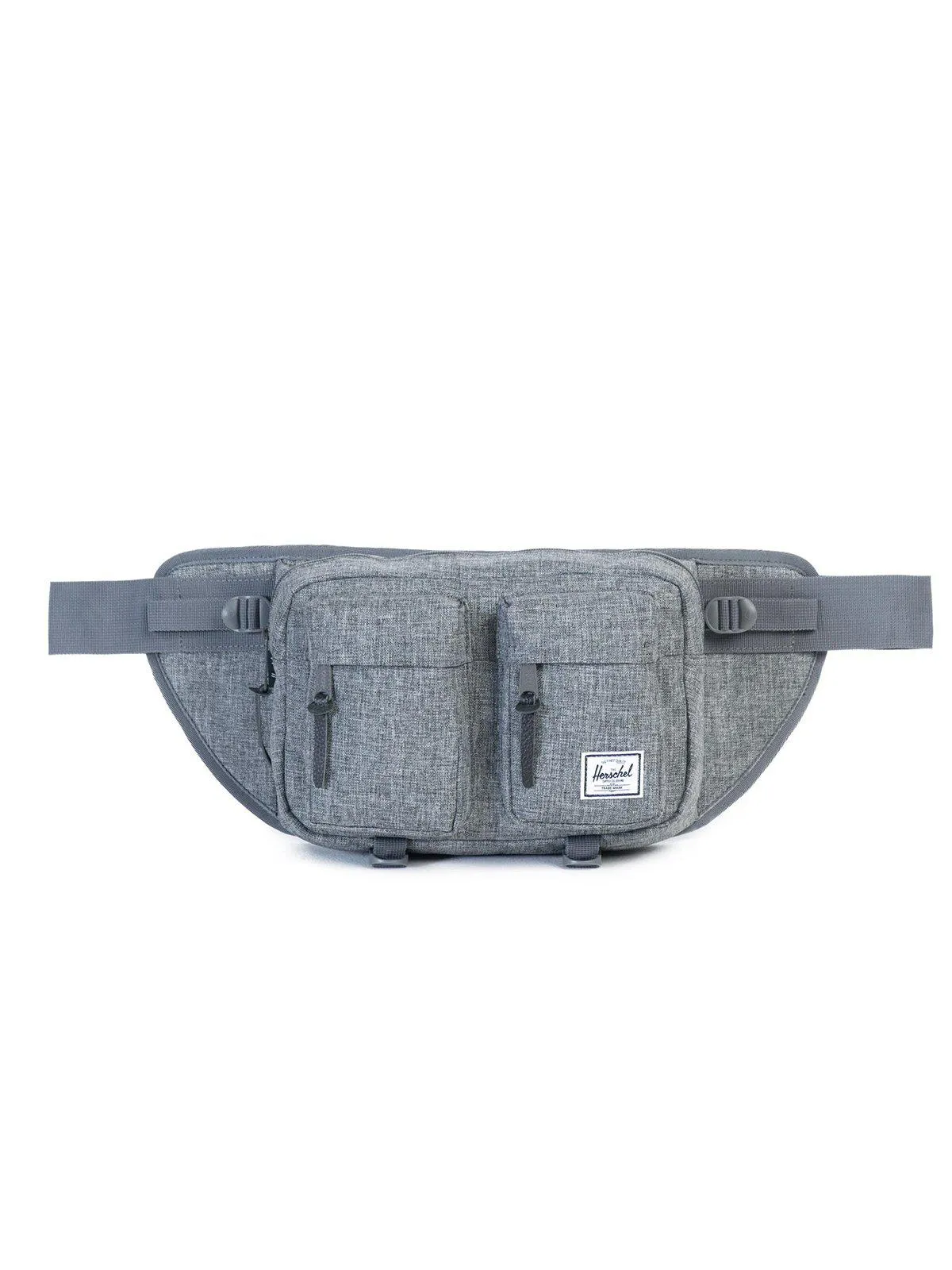 Herschel Eighteen Hip Pack 600D Poly Raven Crosshatch 6L