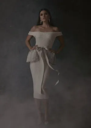 Knit Off-The-Shoulder Cocktail | Spring/Summer 2019
