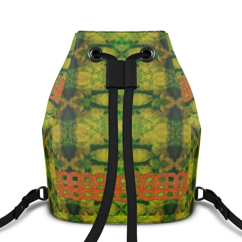 Leather Bucket Backpack (Chain Collection) RJSTH@Fabric#3  RJSTHS2021 RJS