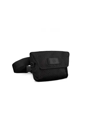 Life Behind Bars The Musette Eclipse Hip Pouch Black Reflective