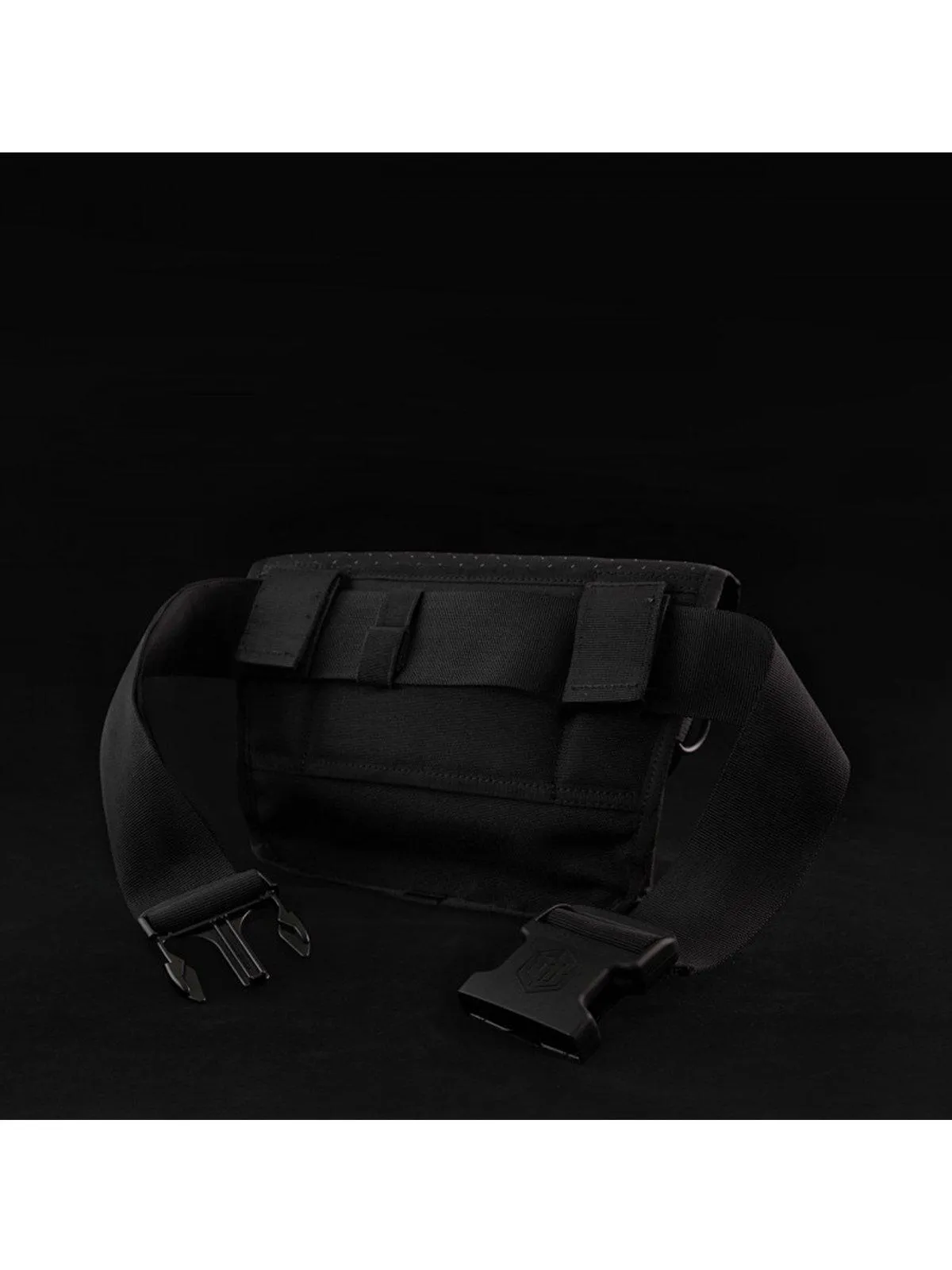 Life Behind Bars The Musette Eclipse Hip Pouch Black Reflective