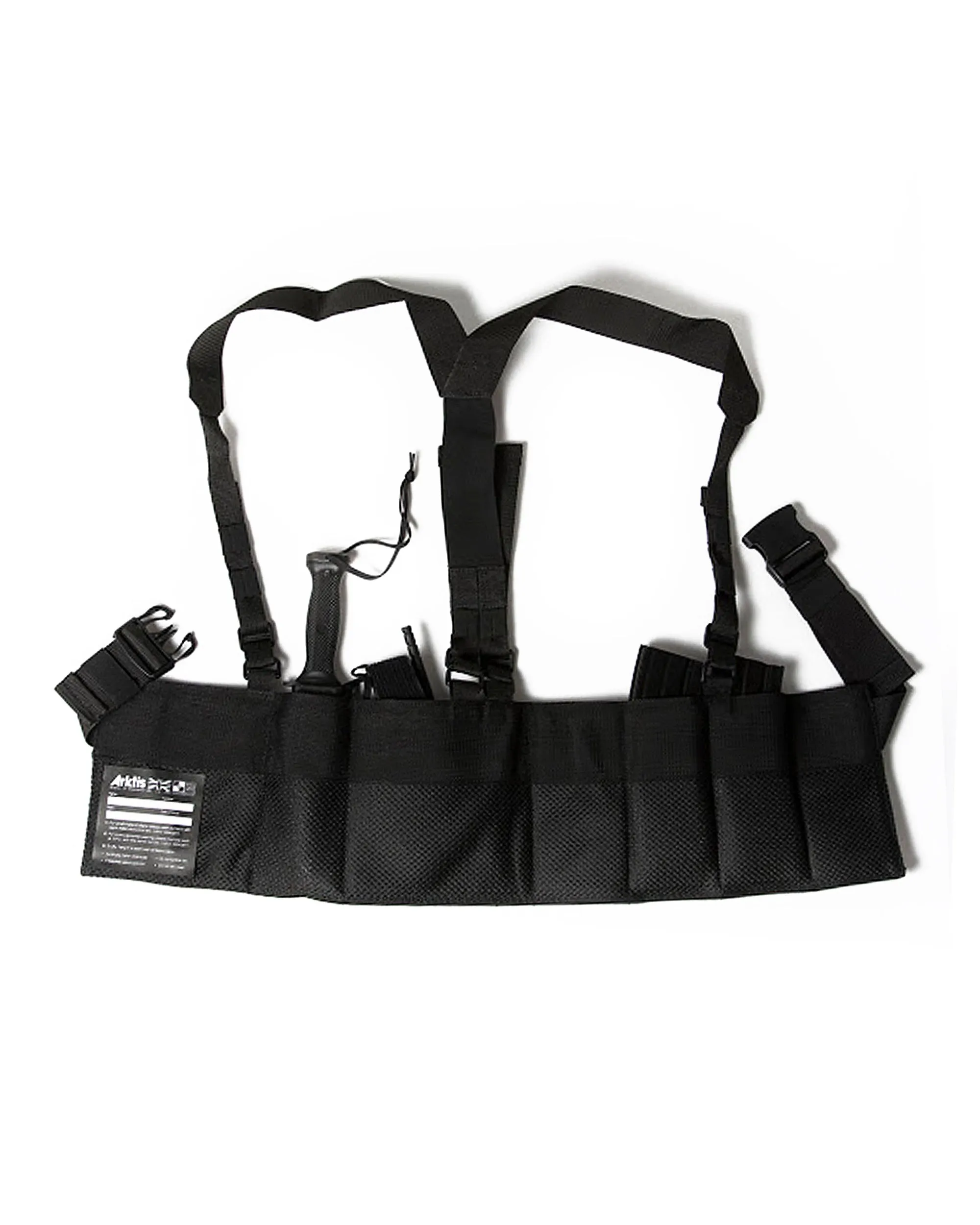 M675 - Back Covert Mag Rig - Black