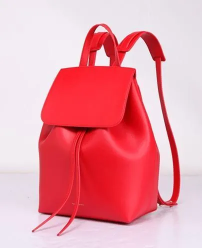 MANSURSTUDIOS  women leather backpack  mansur lady real