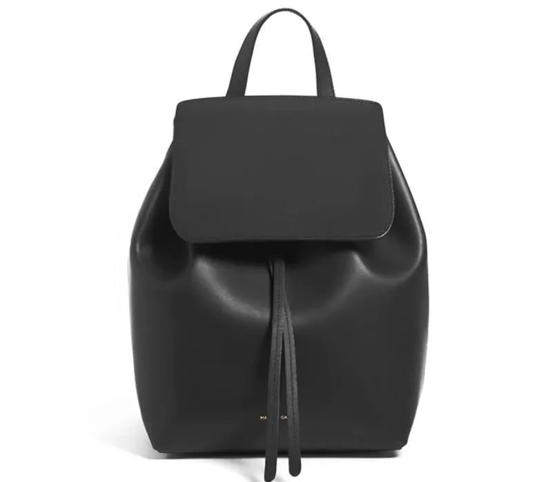MANSURSTUDIOS  women leather backpack  mansur lady real