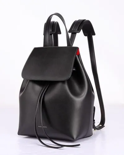 MANSURSTUDIOS  women leather backpack  mansur lady real