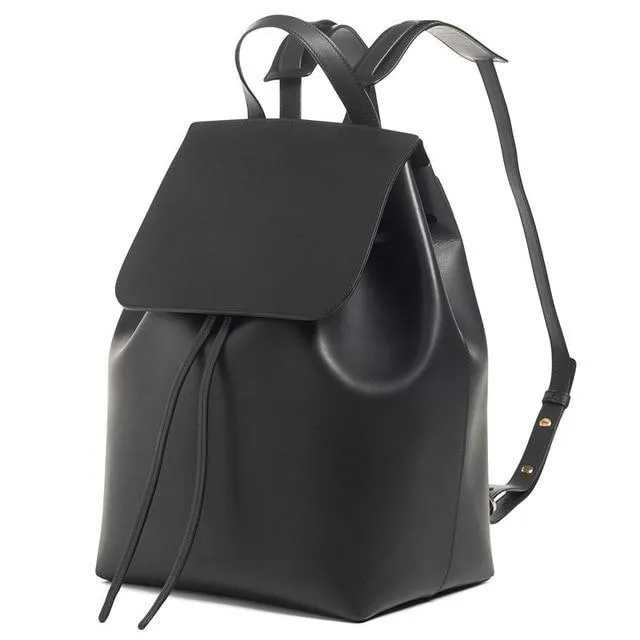 MANSURSTUDIOS  women leather backpack  mansur lady real