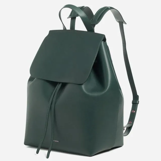 MANSURSTUDIOS  women leather backpack  mansur lady real