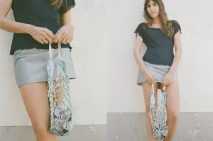 MARKET BAG, TURQUOISE