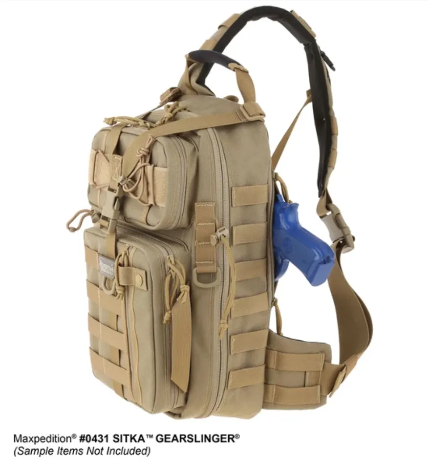 Maxpedition Sitka Gearslinger 15 L Unisex Sling Pack