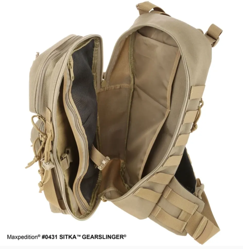 Maxpedition Sitka Gearslinger 15 L Unisex Sling Pack