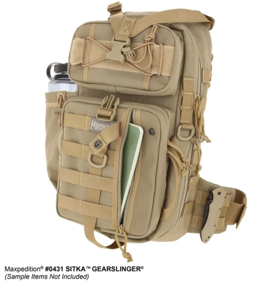 Maxpedition Sitka Gearslinger 15 L Unisex Sling Pack