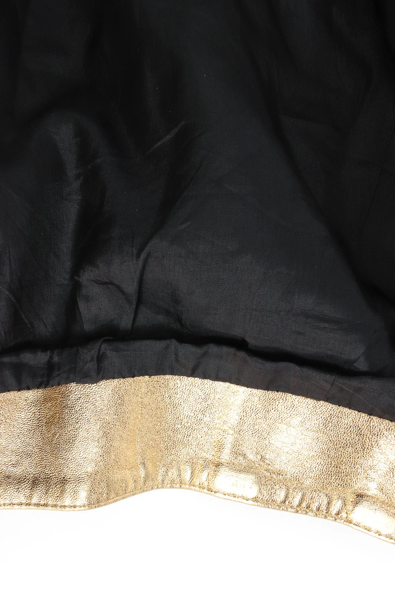 Metallic Leather Jacket